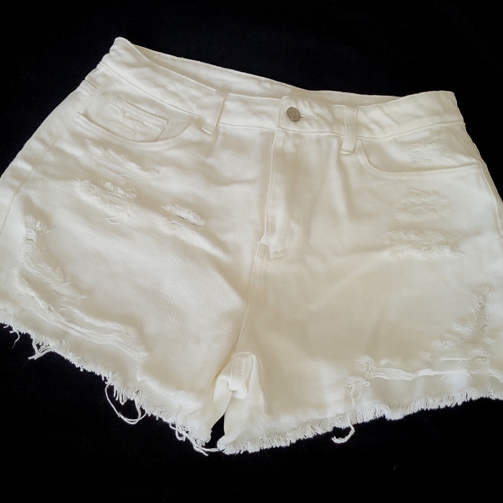 Shein Distessed Denim Shorts